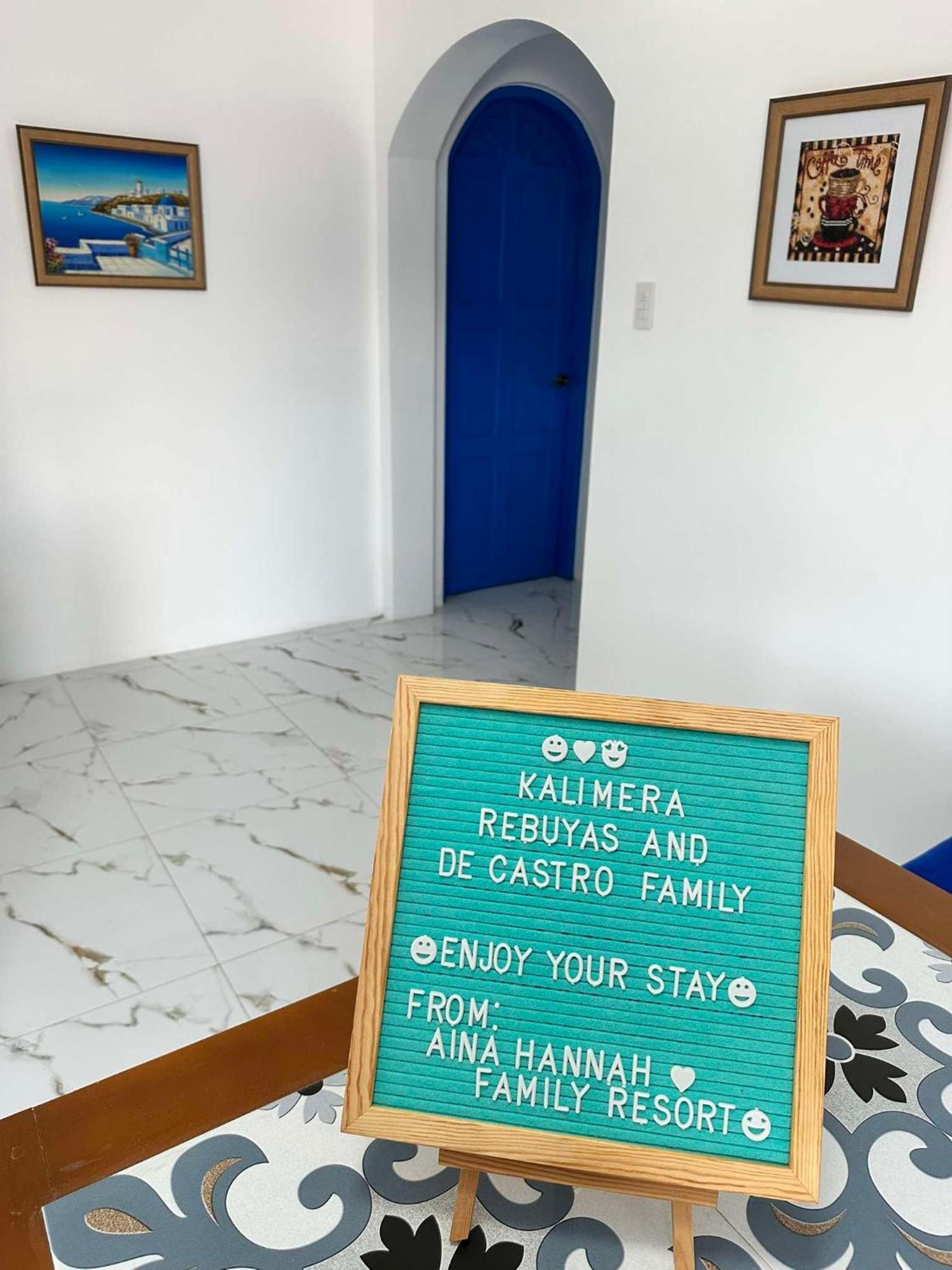 Aina Hannah Family Resort'S Greek Unit Calatagan エクステリア 写真